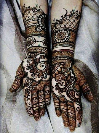 Modern Back Hand Mehndi Design (Latest Free Pictures 2024) 2024