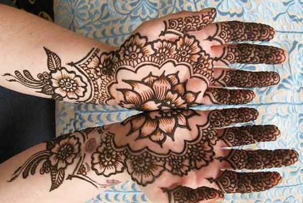 Floral Mehendi Design