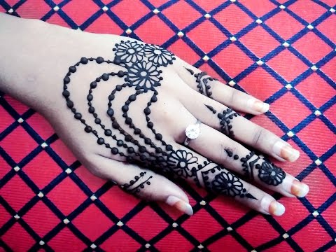 Gorgeous Jewellery Mehendi Design