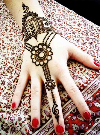 Hand Jewellery Mehendi Design