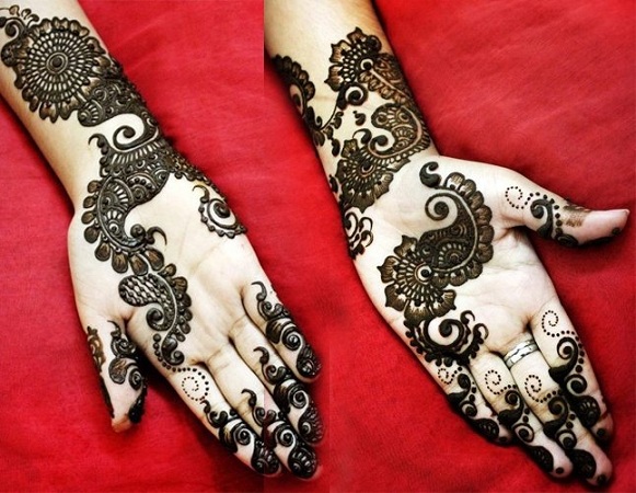 Latest Arabic Mehendi Design