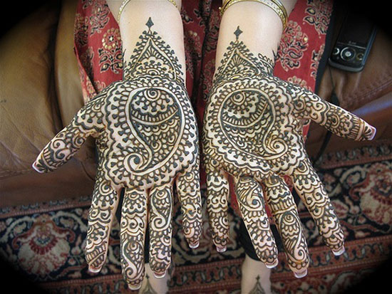 Paisley Mehendi Design