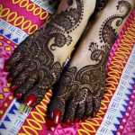 Peacock Mehendi Design For Feet