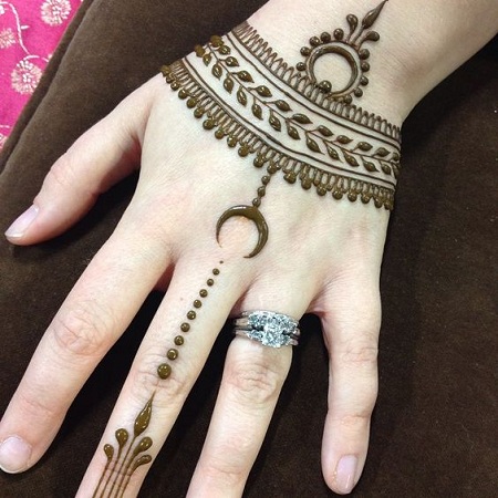 Pretty Mehendi Design For Eid