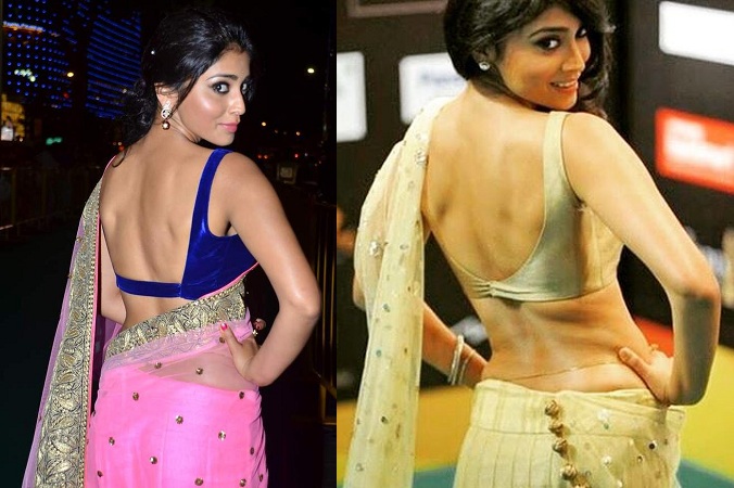 Backless Blouse
