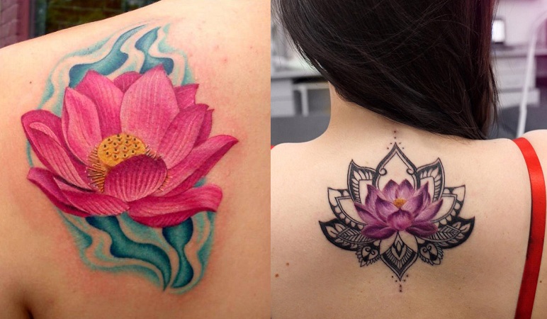 Blooming Lotus Tattoos