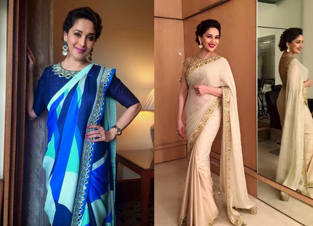 Boat Neck Blouse By Madhuri Dixit