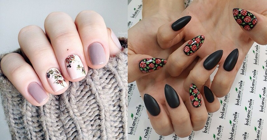 Floral Nail Art