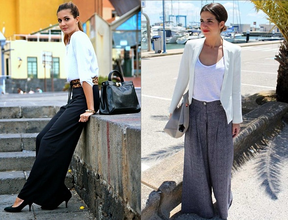 Styling palazzo pants. – Cecily