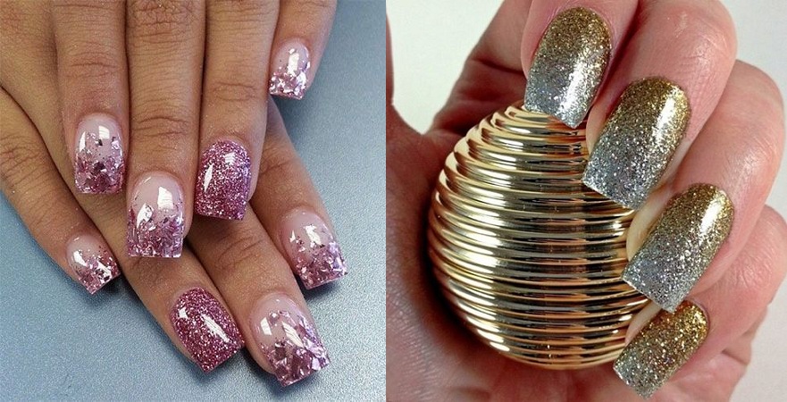 Glitter Nail Art