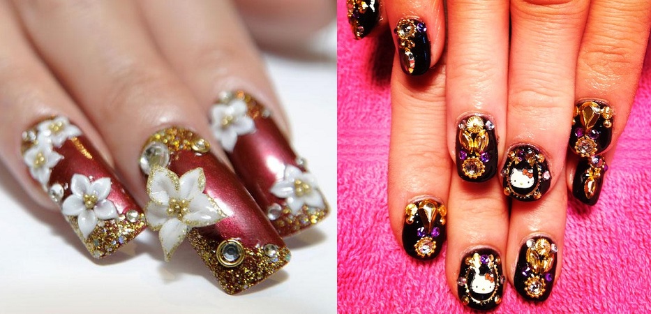 Jewelled Nail Art