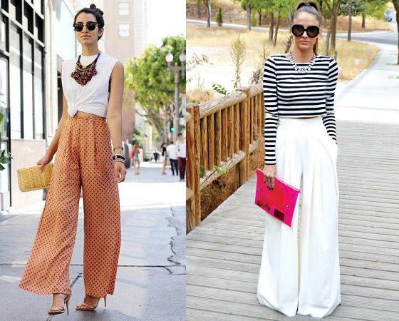 Palazzo Pants With Tees