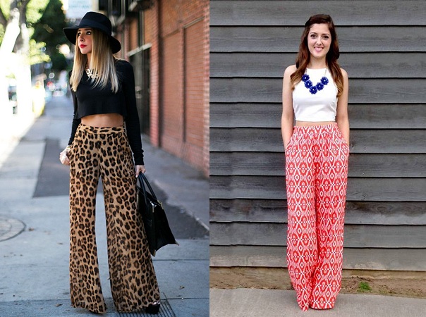 How to Wear Crop Tops and Palazzo Pants - Chiconomical