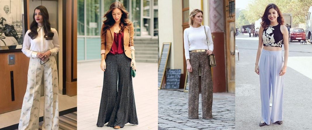 stylish palazzo pants for ladies