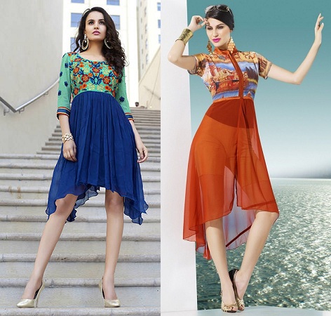 10 Best Glamorous Kurtis to wear without Leggings - LooksGud.com