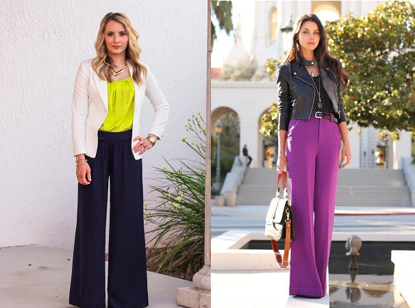 long Jacket With Palazzo Pants