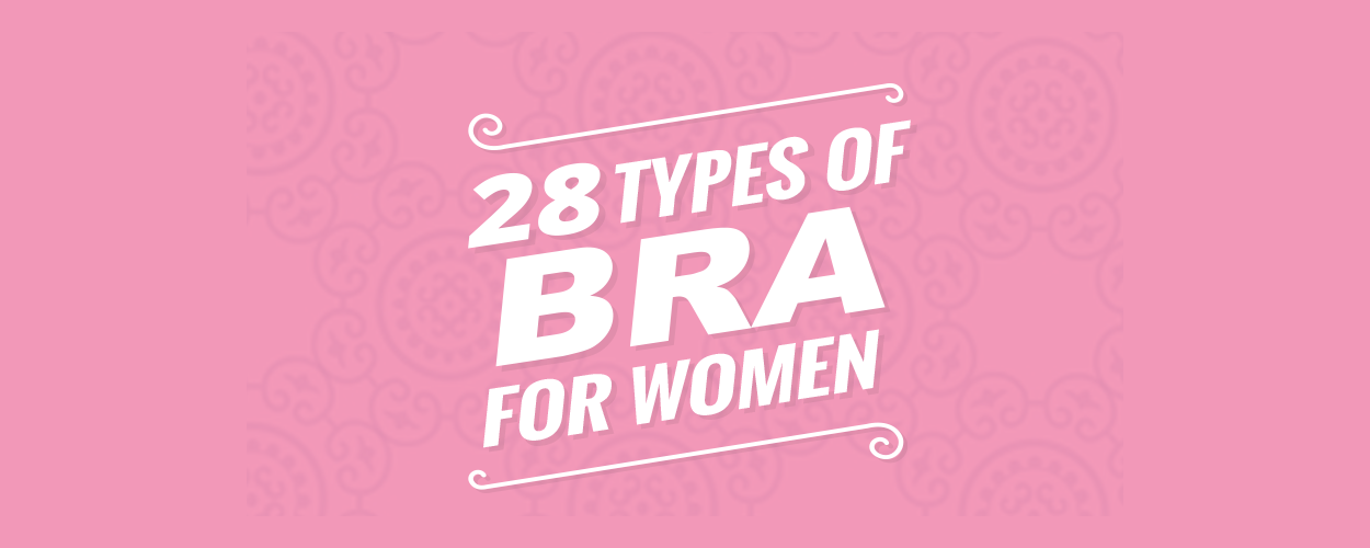 28 Type Of Bra Infographic