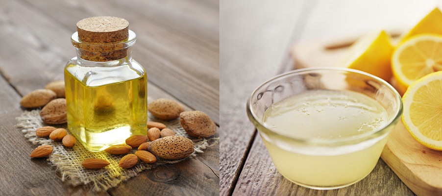 Almond Oil Lemon Juice For Black Hair