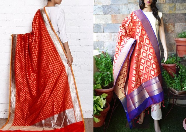 Benarasi Silk Dupatta