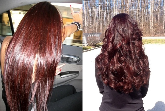 Cherry Brown Hair Color