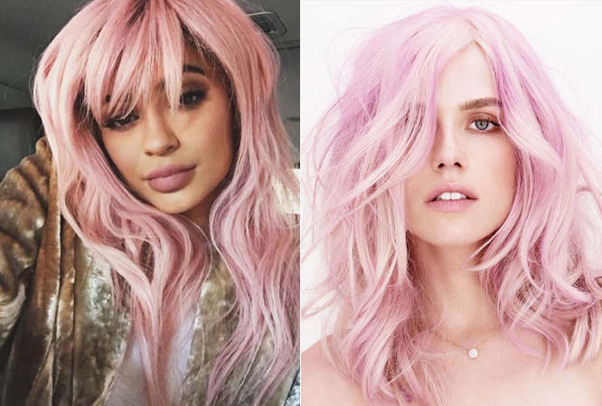 Millennial Pink Hair Color