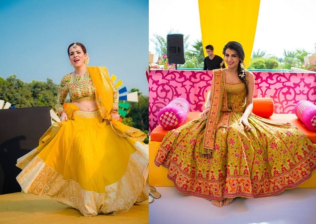 Offbeat Shades Lehenga