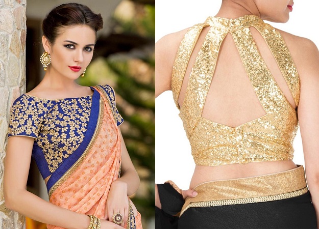 Party Wear Saree Blouse