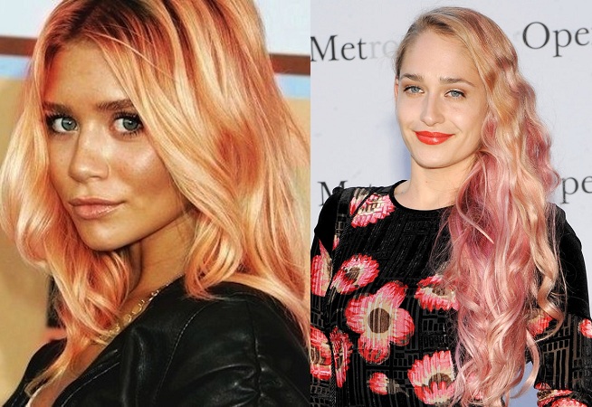 Peaches & Cream Hair Color