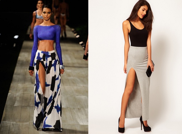 Slit Skirt - Trend That Is Back With A Bang 