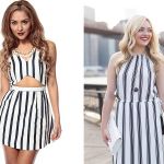 Vertical Stripes Dress
