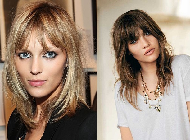 Bangs Haircuts For Thin Face