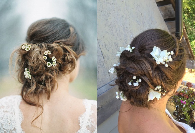 Boho Undone Up-Do