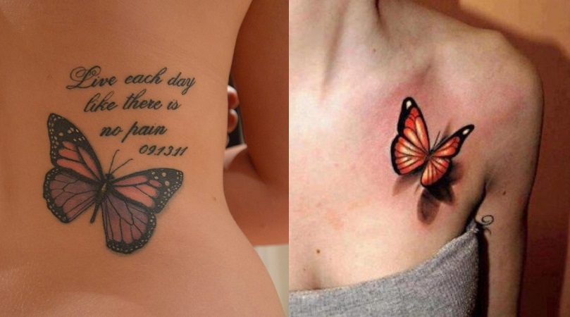 Butterfly Symbol Tattoo