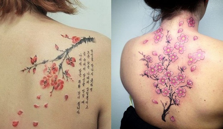 75 Astonishing Cherry Blossom Tattoos And Their Meaning  AuthorityTattoo