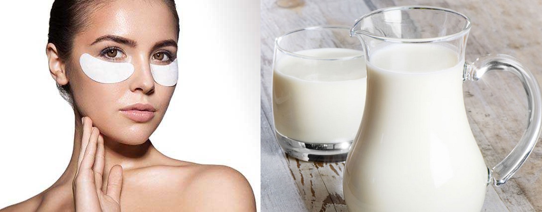 Cold Milk For Dark Circles