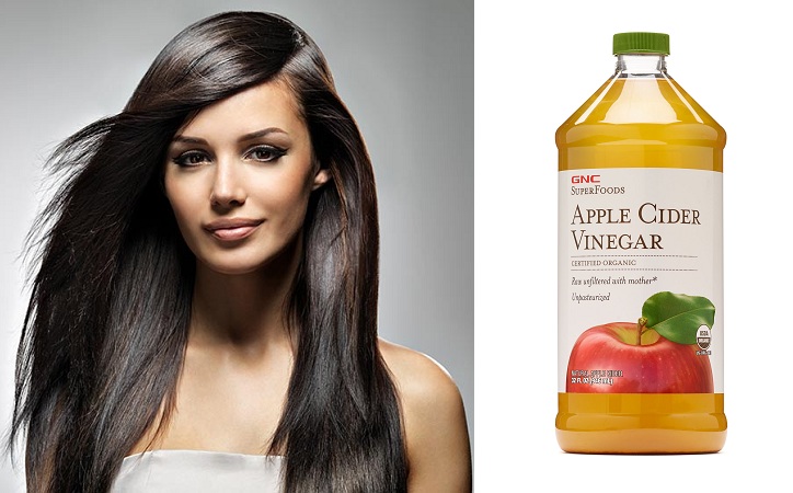 Apple Cedar Vinegar For Shiny Hair