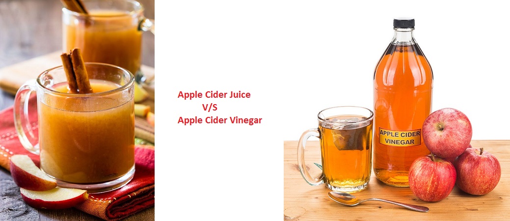 Apple Cider Juice and Apple Cider Vinegar