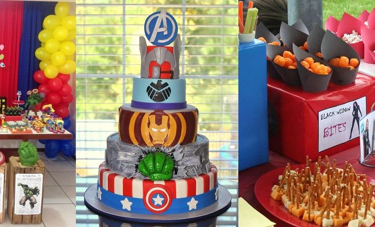 Marvel Theme Birthday Party For Children