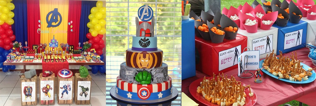 Marvel Theme Birthday Party For Children