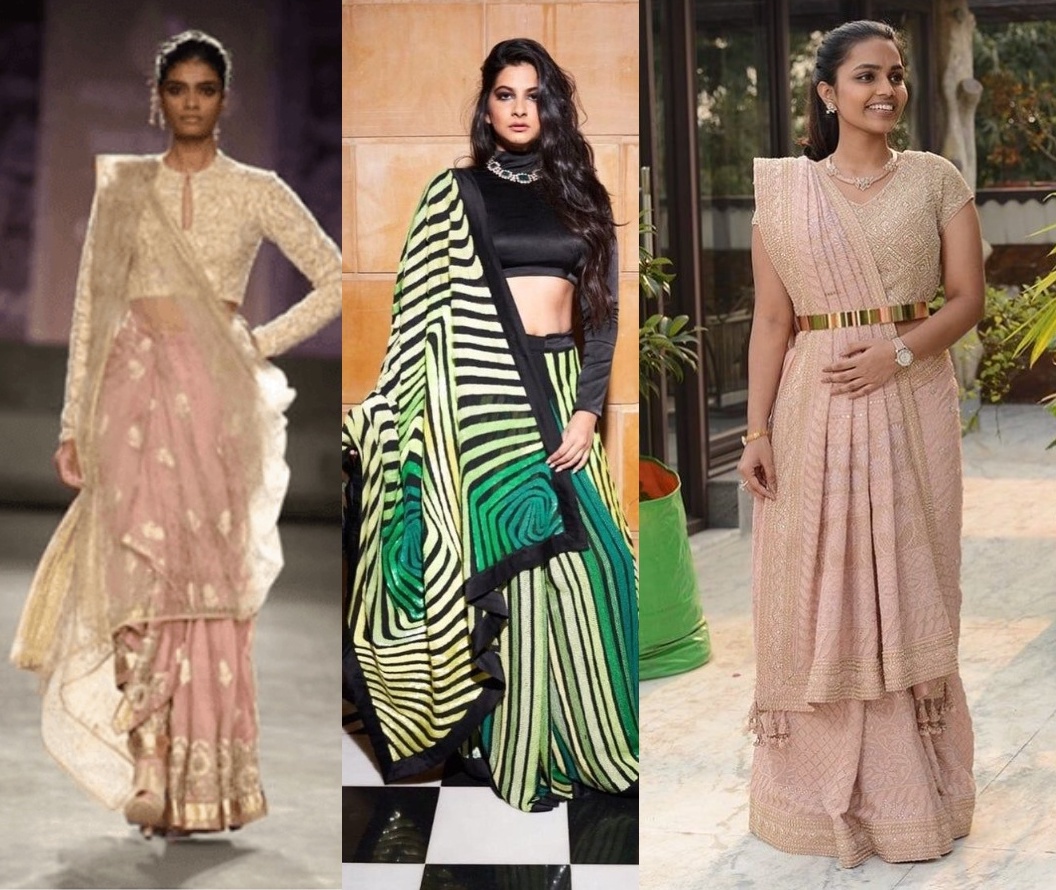 How to wear saree in different ways - Quora