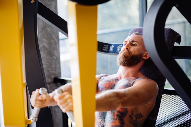 Chest press Workout