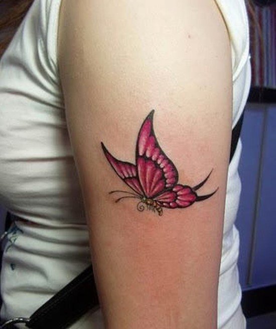 31 Beautiful Half Butterfly Half Flower Tattoo Ideas  Tattoo Glee