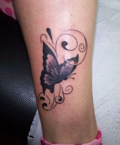 Tribal Art Butterfly tattoo designs