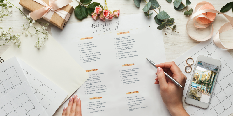 A Wedding checklist
