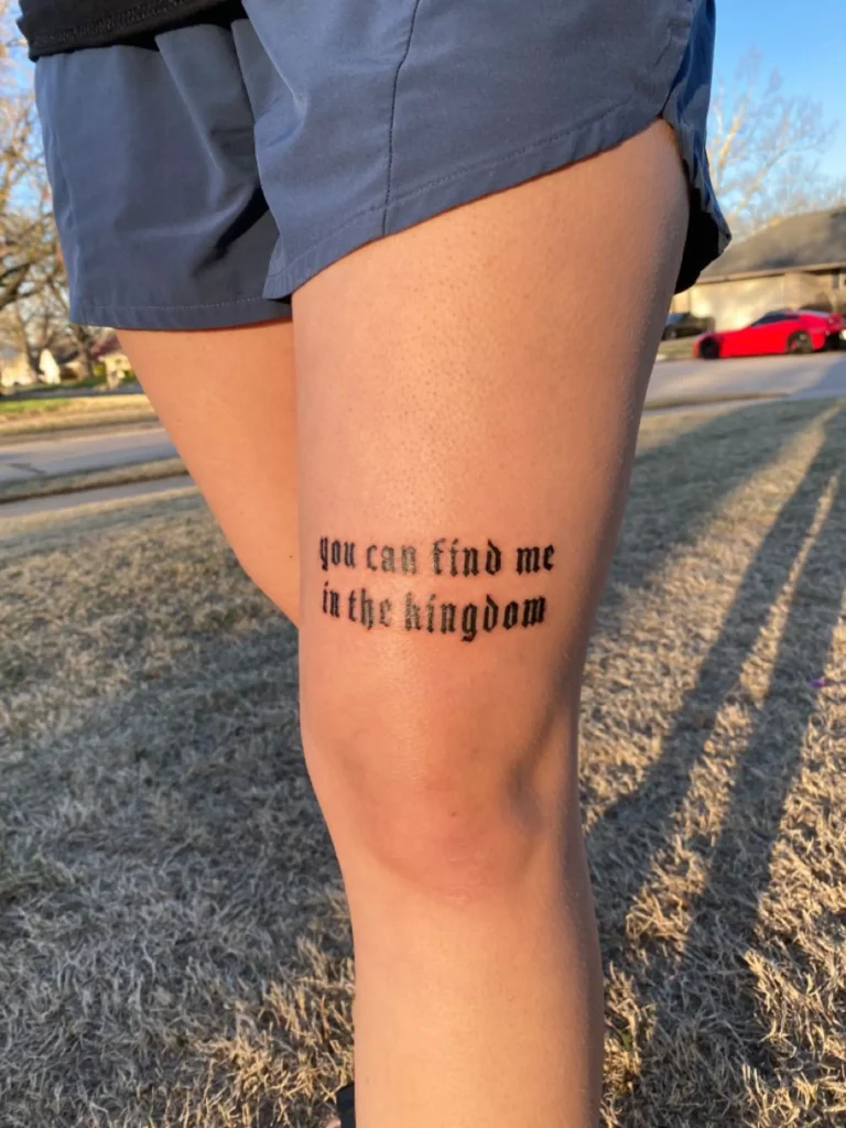 Knee Script Ink