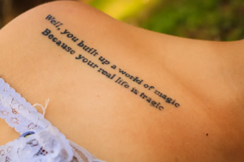 Tattoos with quotes