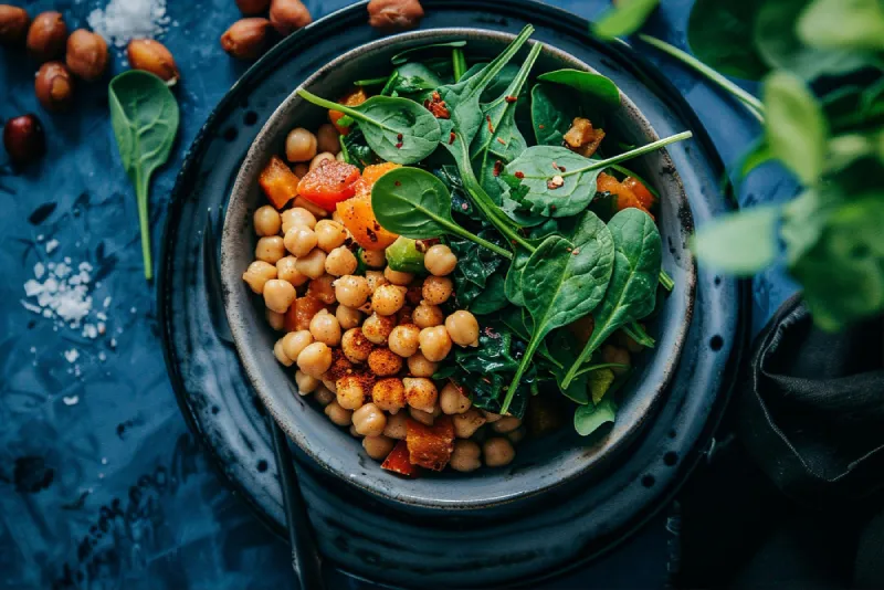 Chickpea-Spinach Curry