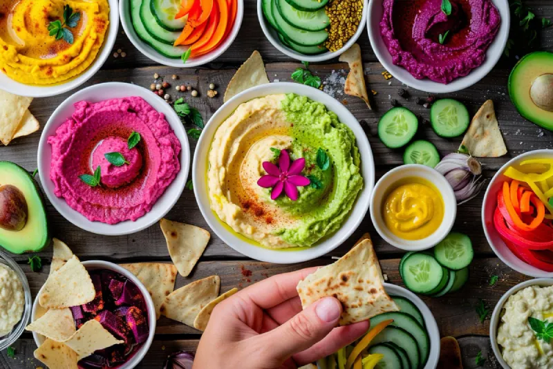 Hummus and Veggies