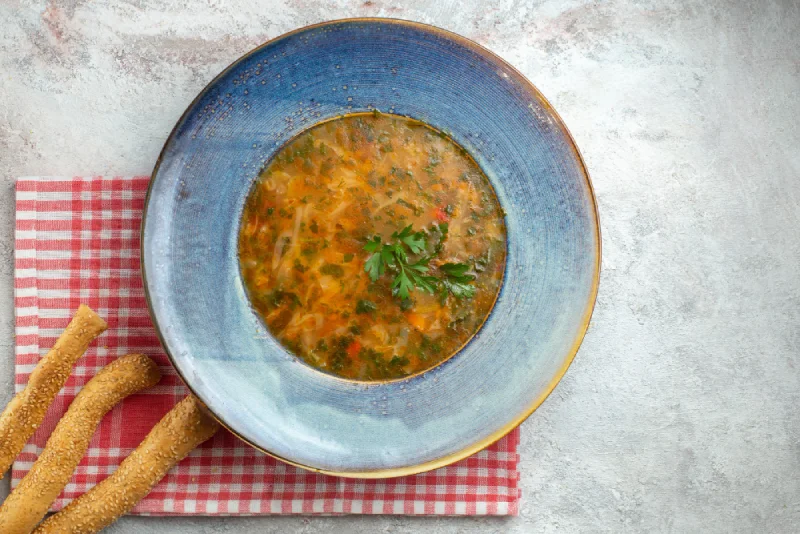 Lentil and Spinach Soup