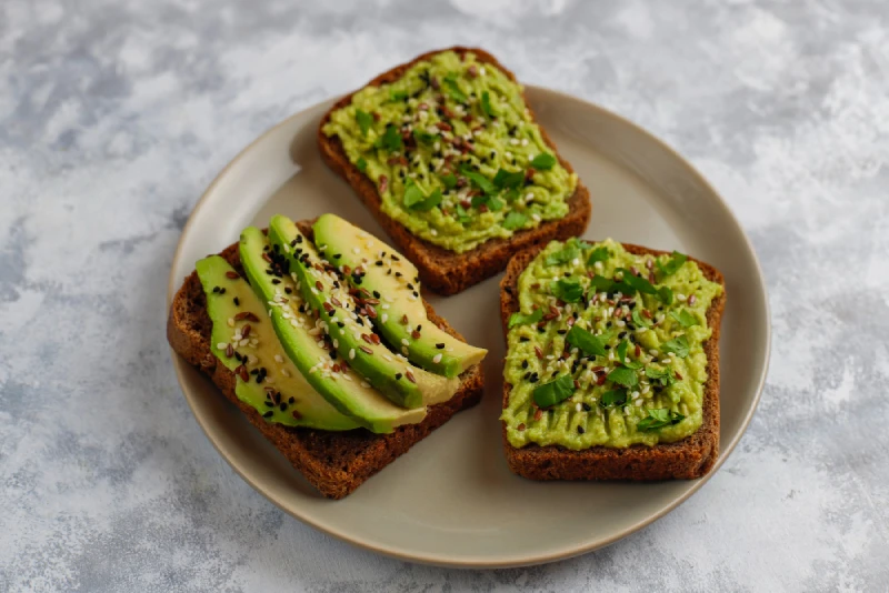 Vegan Avocado and Chickpea Toast